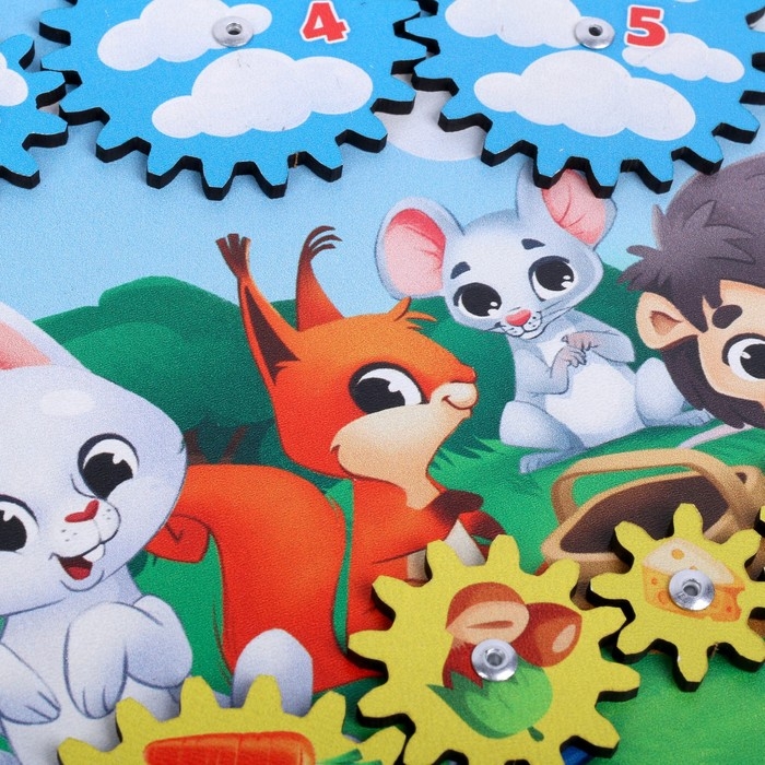 Набор шестерёнок «Кто что ест?» Набор шестерёнок «Кто что ест?»