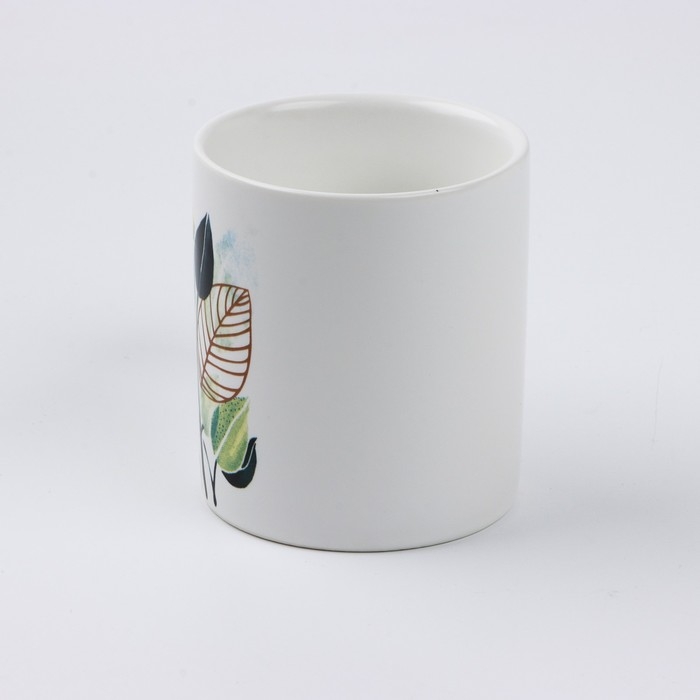 Кружка керамическая «Листья», 300 мл Кружка керамическая «Листья», 300 мл