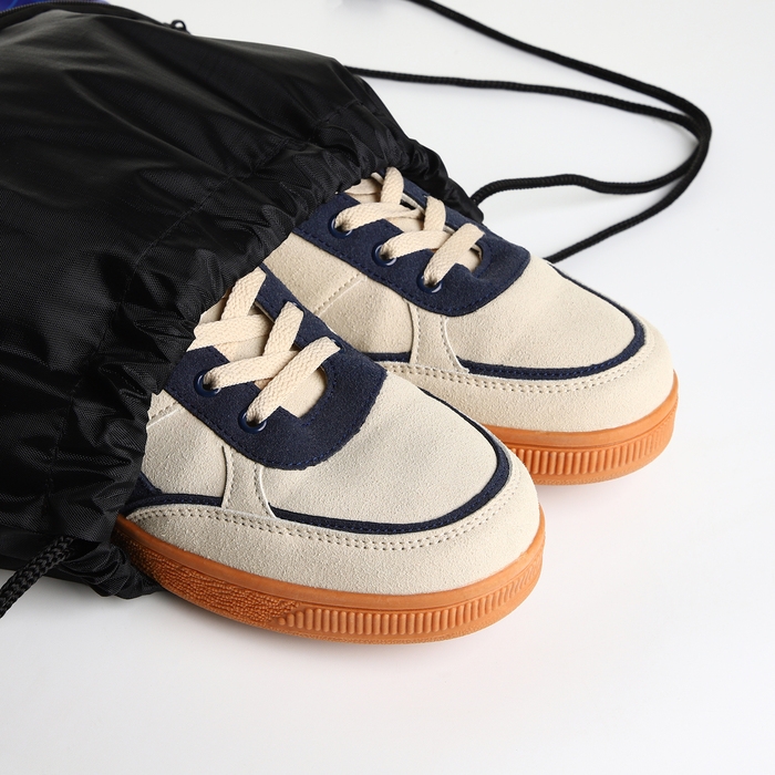 Мешок для обуви на шнурке, цвет чёрный Мешок для обуви на шнурке, цвет чёрный