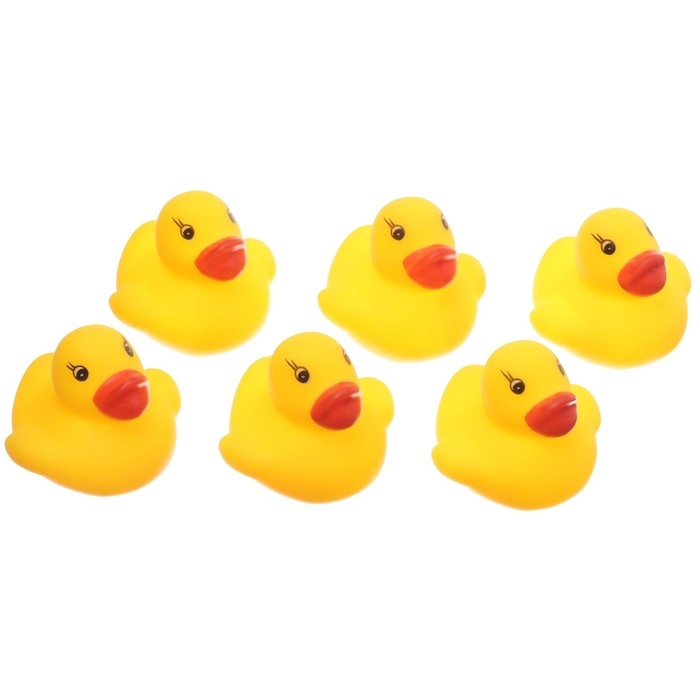 Набор резиновых игрушек для ванны «Уточки на корабле», 7 предметов, цвет МИКС, Крошка Я Набор резиновых игрушек для ванны «Уточки на корабле», 7 предметов, цвет МИКС, Крошка Я
