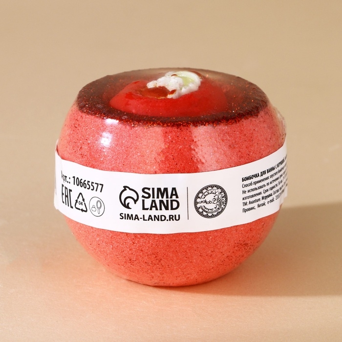 Новый Год. Бомбочка для ванны с игрушкой, 140 г, микс Новый Год. Бомбочка для ванны с игрушкой, 140 г, микс