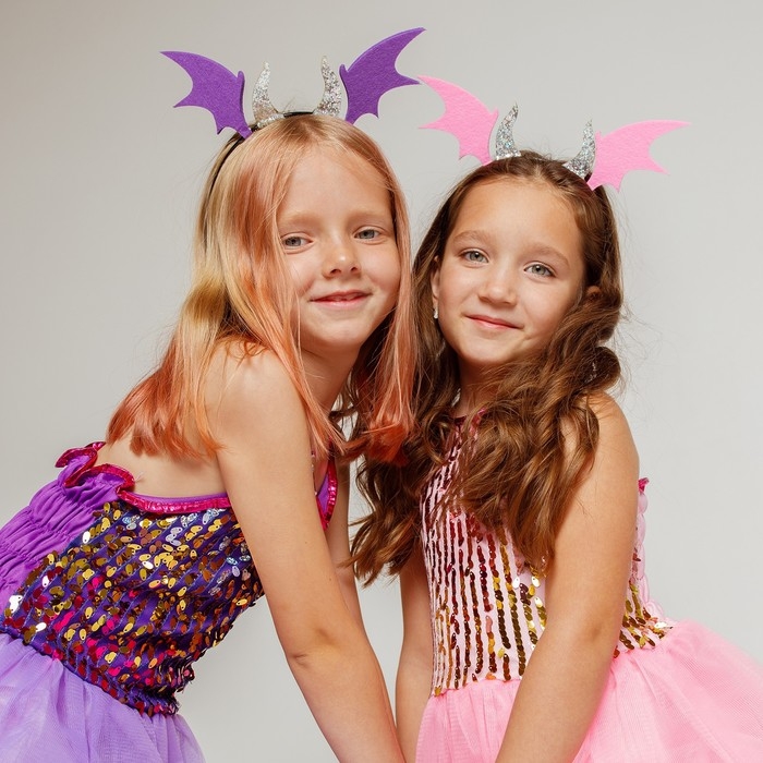 Карнавальный набор «Дракончик»: розовое платье, ободок Карнавальный набор «Дракончик»: розовое платье, ободок