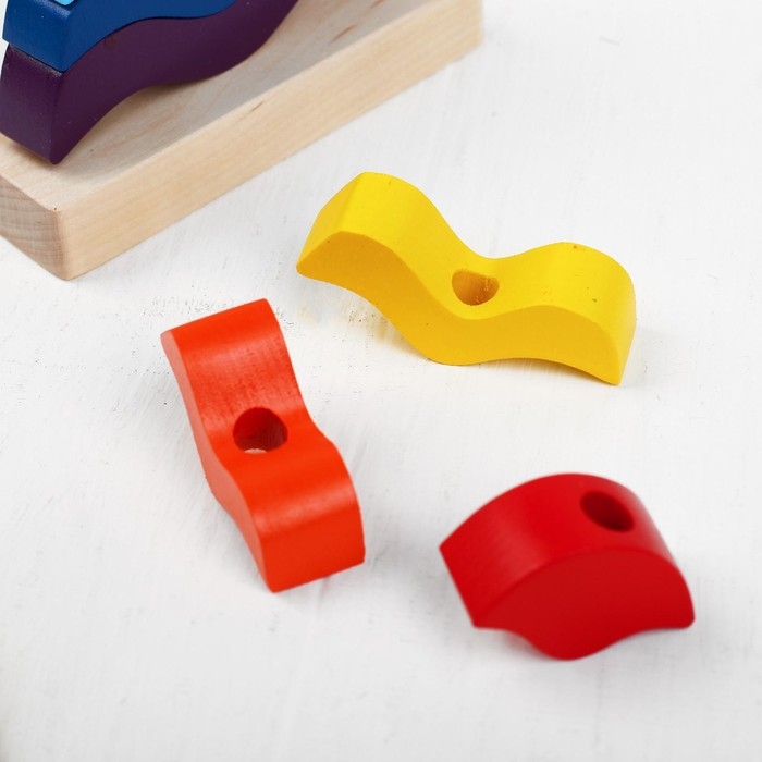 Мозаика  Мозаика "Пирамидка. Ёлка", 8 деталей