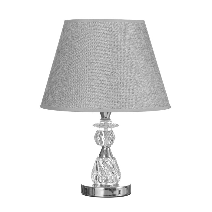 Настольная лампа "Ульн" E27 40Вт светлое дерево 19,5х19,5х38 см RISALUX