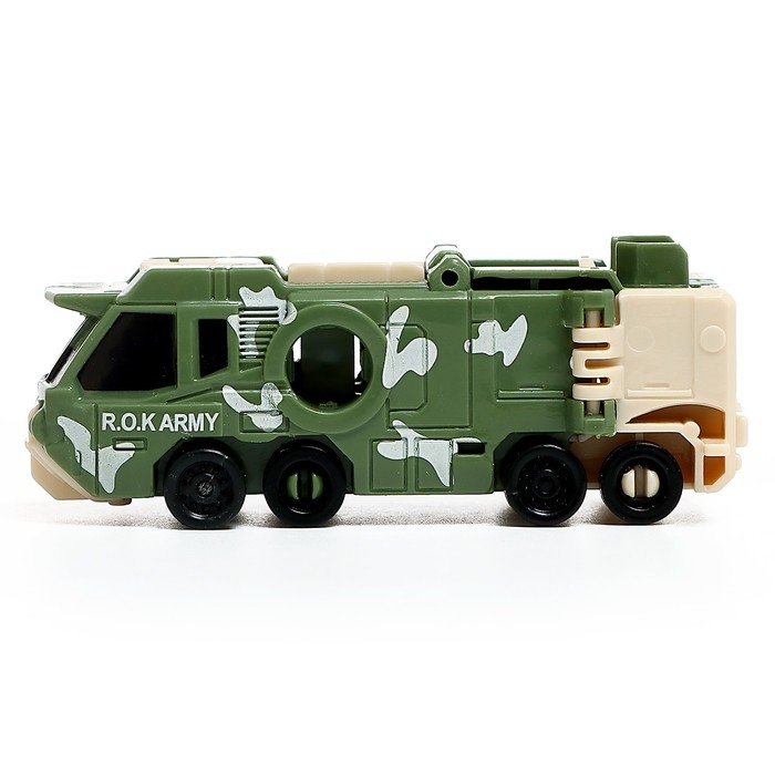 Робот «Военный вертолёт», трансформируется, собирается из 3-х машинок Робот «Военный вертолёт», трансформируется, собирается из 3-х машинок