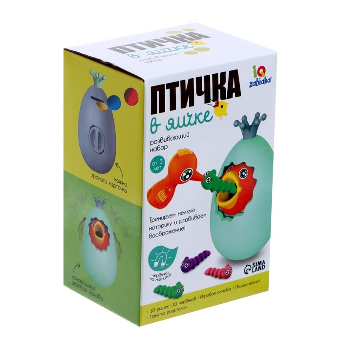 Развивающий набор «Птичка в яичке», МИКС Развивающий набор «Птичка в яичке», МИКС