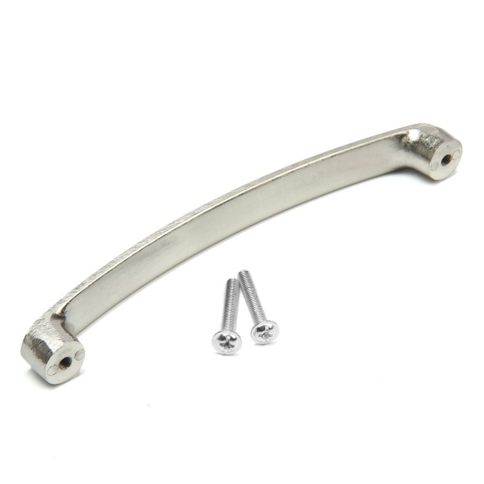 Ручка скоба ТУНДРА РС133, м/о 128 мм, цвет матовый никель Ручка скоба ТУНДРА РС133, м/о 128 мм, цвет матовый никель