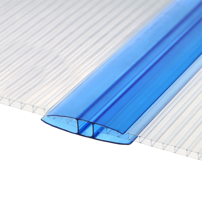 Профиль соединительный для поликарбоната, толщина 4 - 6 мм, длина 6 м, универсальный, Novattro Профиль соединительный для поликарбоната, толщина 4 - 6 мм, длина 6 м, универсальный, Novattro