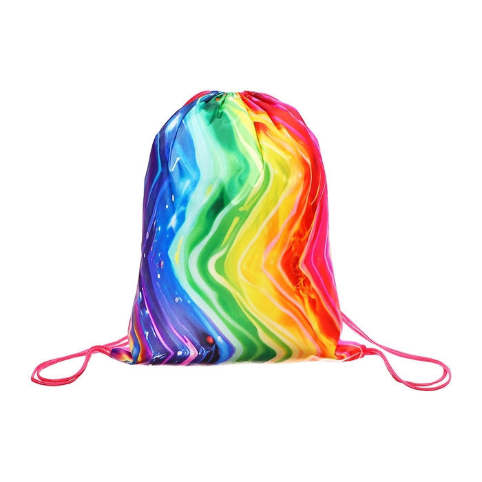 Мешок для обуви 420 х 340 мм, Calligrata МСО-5С, (мягкий полиэстер, плотность 210D),  Мешок для обуви 420 х 340 мм, Calligrata МСО-5С, (мягкий полиэстер, плотность 210D), "Зиг-заг"