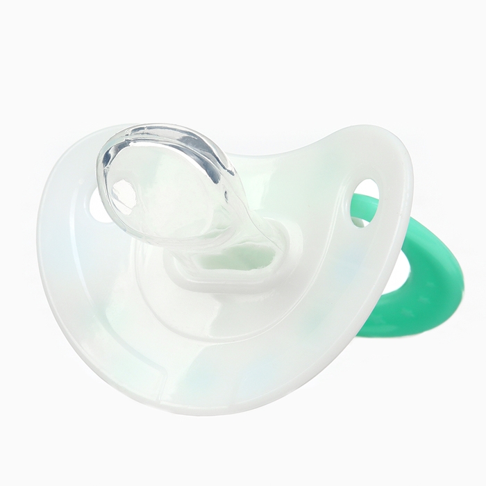 Набор: Соска - пустышка с держателем «Птички», ортодонтическая, +6 мес, цвет зеленый Набор: Соска - пустышка с держателем «Птички», ортодонтическая, +6 мес, цвет зеленый