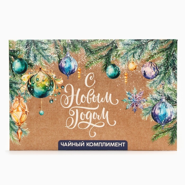 Новый год! Чай пакетированный, в конверте «С Новым годом», 5 шт Новый год! Чай пакетированный, в конверте «С Новым годом», 5 шт
