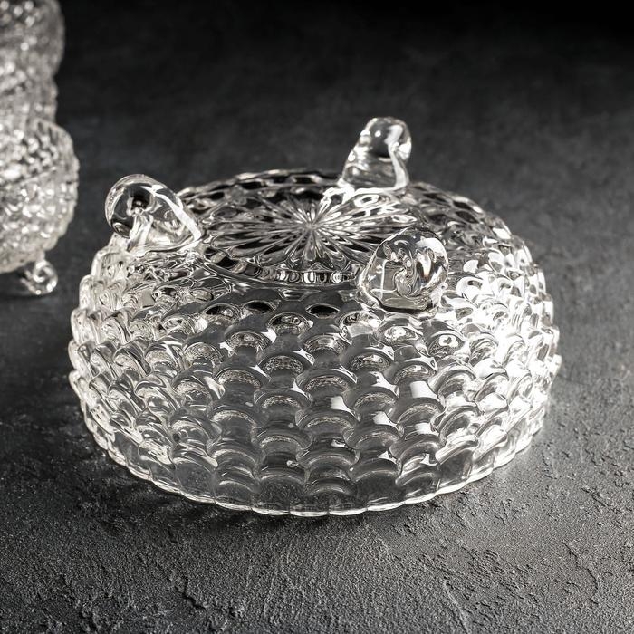 Набор стеклянных салатников «Облака», 7 предметов: 1 шт 18×9 см, 6 шт 10×6 см Набор стеклянных салатников «Облака», 7 предметов: 1 шт 18×9 см, 6 шт 10×6 см