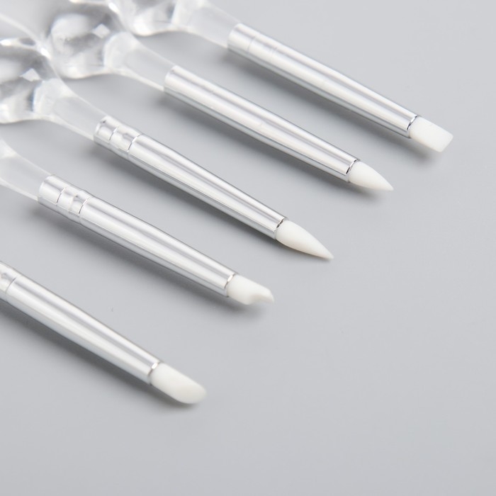 Инструменты для моделирования и придания формы набор 5 шт 16 см акрил, резина Инструменты для моделирования и придания формы набор 5 шт 16 см акрил, резина