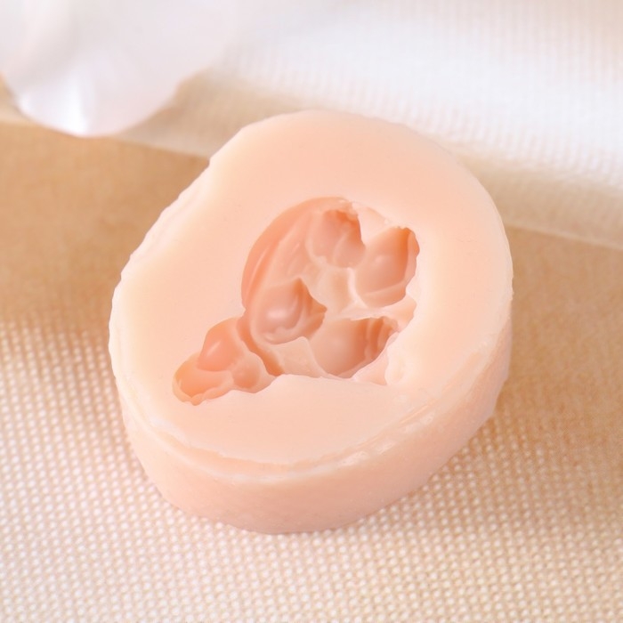 Молд силиконовый Молд силиконовый "Букет цветов" 2,1х2,8 см