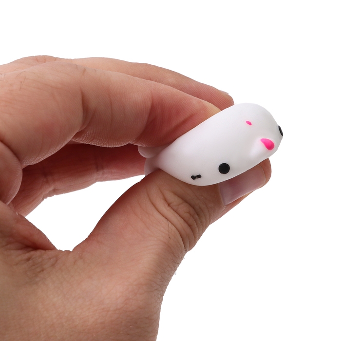 Антистресс сквиш мялка «Зайка», с наклейки, в пакете Антистресс сквиш мялка «Зайка», с наклейки, в пакете