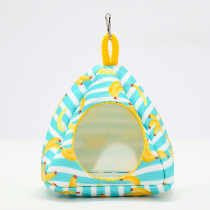 Подвесной домик-пирамидка  Подвесной домик-пирамидка "Бананы", 14 х 14 х 14 см