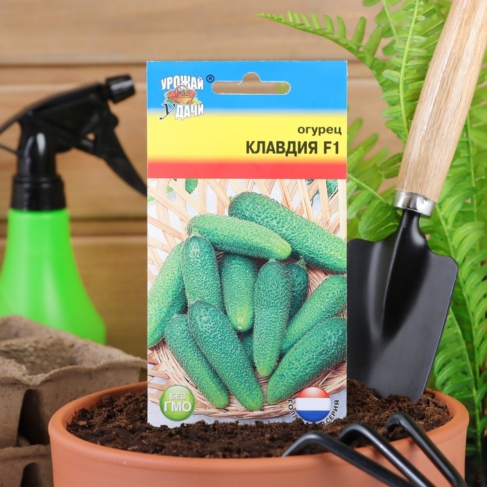 Семена Огурец Семена Огурец "Клавдия" F1, 0.2 г.