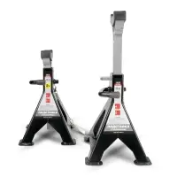 Подставка страховочная 2т, 270-420 мм, 2 шт с доп. фиксатором AVS AS-02