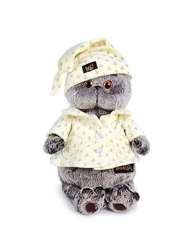 Мягкая игрушка &laquo;Кот Басик в пижаме&raquo;, 22 см