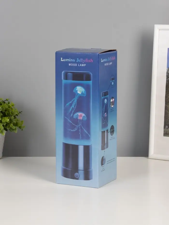 Светильник "Медузы" LED, RGB, USB, 3-5Вт, чёрный 9х9х25,5 см Светильник "Медузы" LED, RGB, USB, 3-5Вт, чёрный 9х9х25,5 см