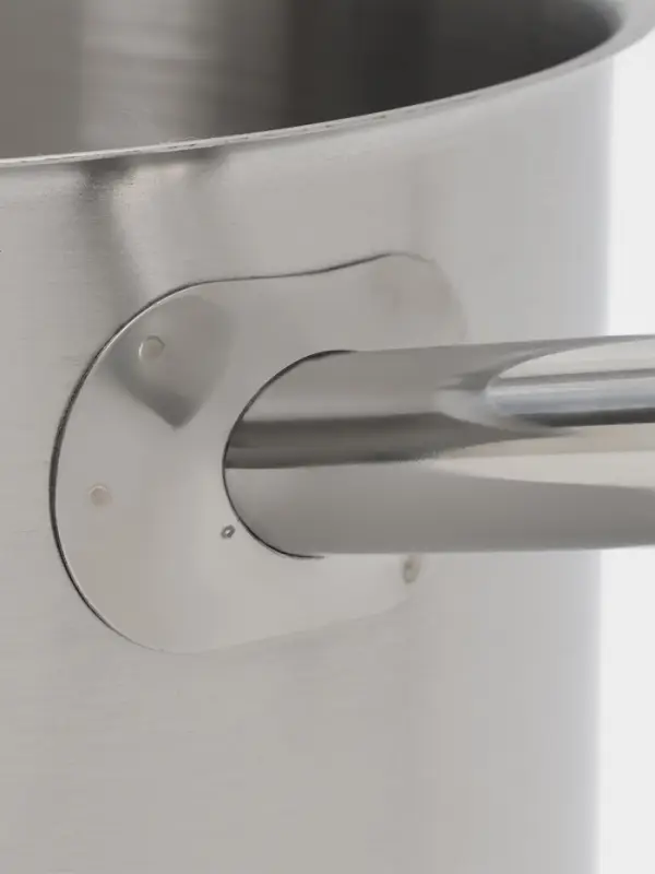 Ковш Hanna Kn&ouml;vell, 8 л, d=26, h=15 см, с крышкой, толщина стенки 0.8 мм, индукция, нержавеющая сталь