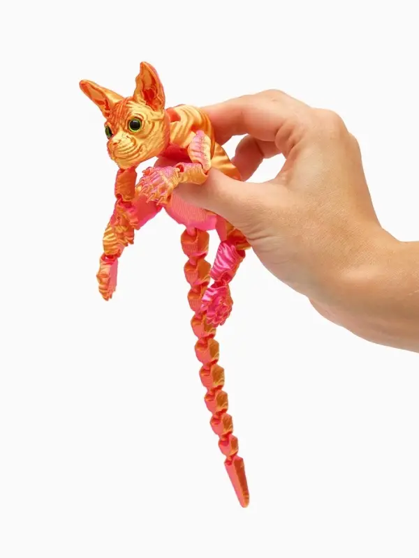 3Д Игрушка "Кот Сфинкс", 22 см.