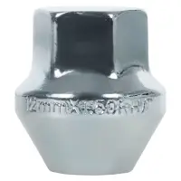 Гайка колесная M12x1,5x30,5, конус, ключ 19, закрытая, хром для а/м Ford/Volvo