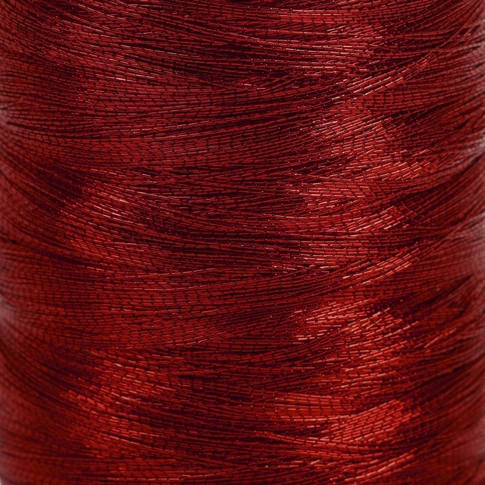 Набор металлизированных ниток, 91 ± 1 м, 6 шт, цвет красный Набор металлизированных ниток, 91 ± 1 м, 6 шт, цвет красный