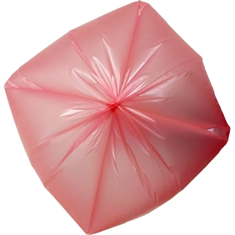 Мешки для мусора ПНД 60л 10мкм 20шт/рул красный 58х68см_СПБ