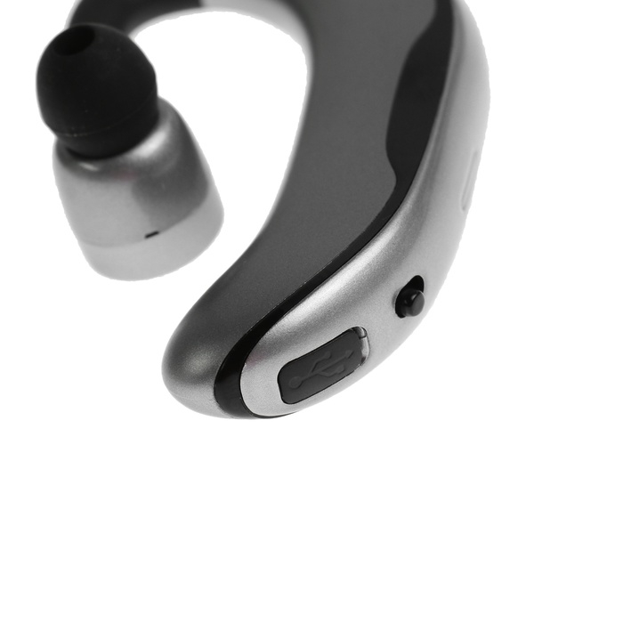Bluetooth-Гарнитура для телефона BYZ B652, вакуумные, микрофон, ВТ 5.0, 170 мАч, серебристая Bluetooth-Гарнитура для телефона BYZ B652, вакуумные, микрофон, ВТ 5.0, 170 мАч, серебристая