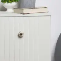 Ручка кнопка PEONY Ceramics 001, керамическая, бежевая