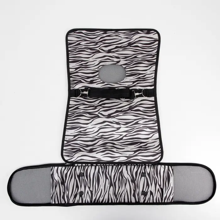 Сумка - переноска для животных &laquo;Белый тигр&raquo;, размер М, 45&times;21&times;27 см