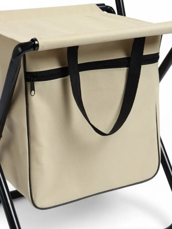 Стул туристический maclay, 28&times;35&times;58 см, до 90 кг, с сумкой, складной, со спинкой, серый