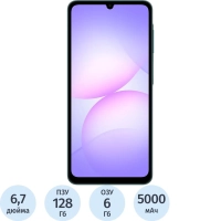 Смартфон Samsung Galaxy A07 SM-A075F 128Gb 6Gb зеленый(SM-A075FZGHCAU)