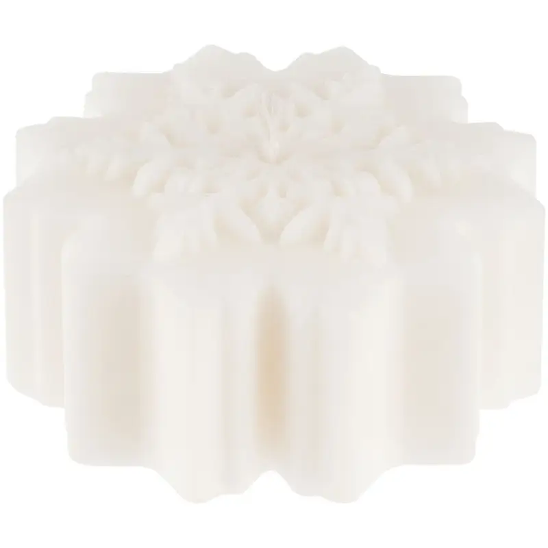 Свеча Snowflame 2, белая, 8 см Свеча Snowflame 2, белая, 8 см