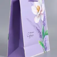 Пакет подарочный ламинированный "От всего сердца" 26 х 12 х 32 см