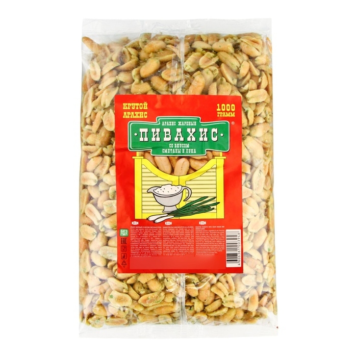 Арахис  Арахис "ПИВАХИС" со вкусом сметаны и лука, 1000 г