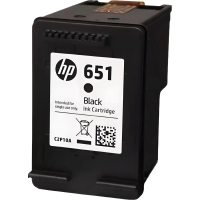 Картридж струйный HP 651 C2P10AE чер. для DJ 5575/5645