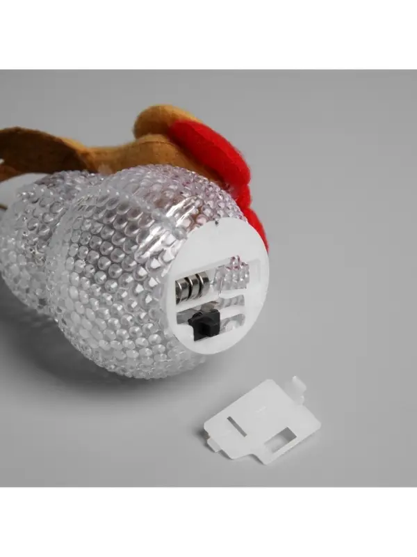 Ёлочная игрушка &laquo;Оленёнок&raquo;, 10 см, от батареек, свечение мульти (RGB)