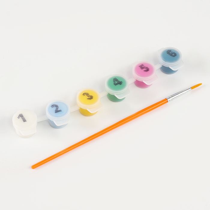 Картина по номерам на холсте с подрамником для детей «Милая лягушка», 17 х 17 см Картина по номерам на холсте с подрамником для детей «Милая лягушка», 17 х 17 см