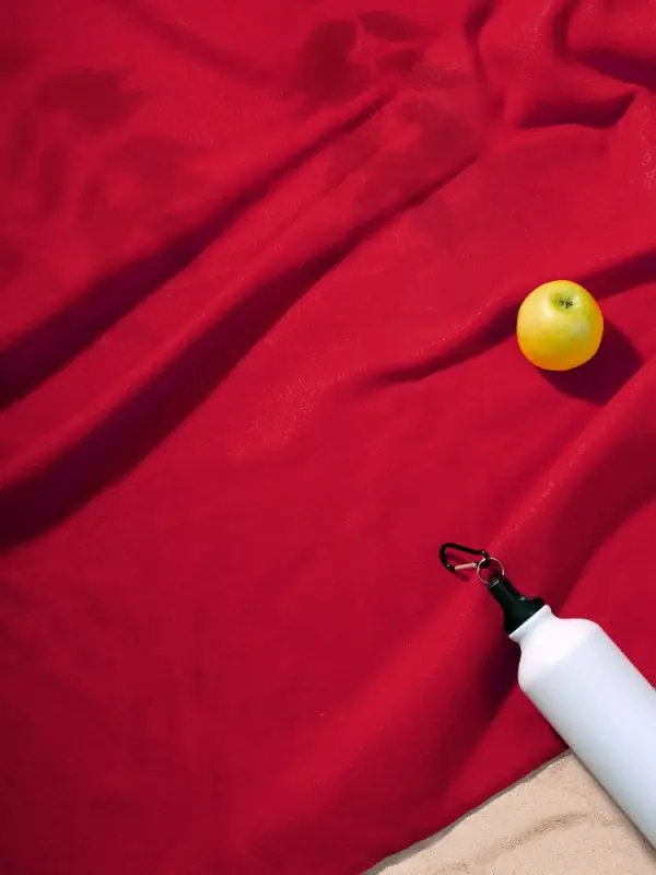 Флисовый плед Warm&Peace, красный Флисовый плед Warm&Peace, красный