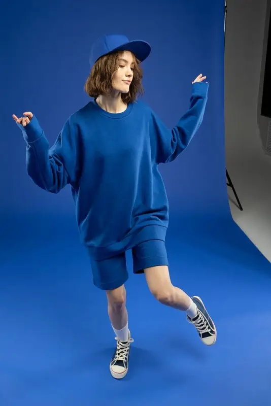 Свитшот унисекс S2, синий, размер XS/S Свитшот унисекс S2, синий, размер XS/S