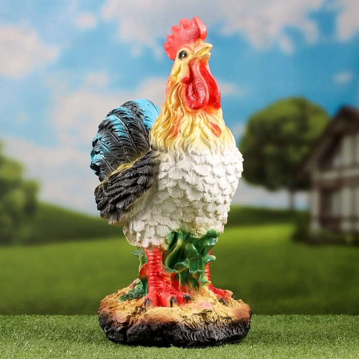 Садовая фигура  Садовая фигура "Петух" 46х26см