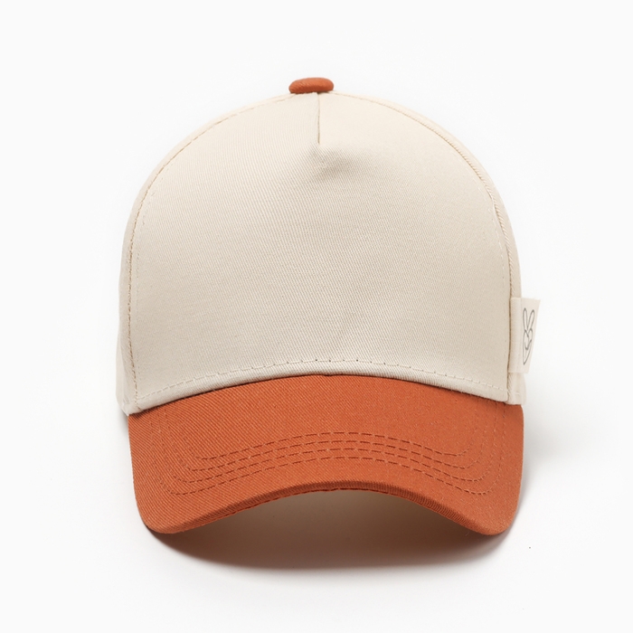 Кепка детская KAFTAN р.52-54 молочный/коричневый Кепка детская KAFTAN р.52-54 молочный/коричневый