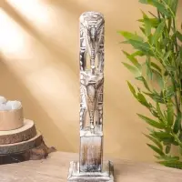 Сувенир "Статуя Слонов" дерево 12х12х38 см