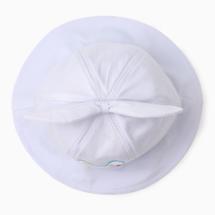 Панама детская Панама детская "Зайки" MINAKU, цвет голубой, размер 48-50