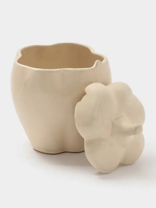 Горшок для запекания Борисовская керамика «Перец», 650 мл, бежевый Горшок для запекания Борисовская керамика «Перец», 650 мл, бежевый