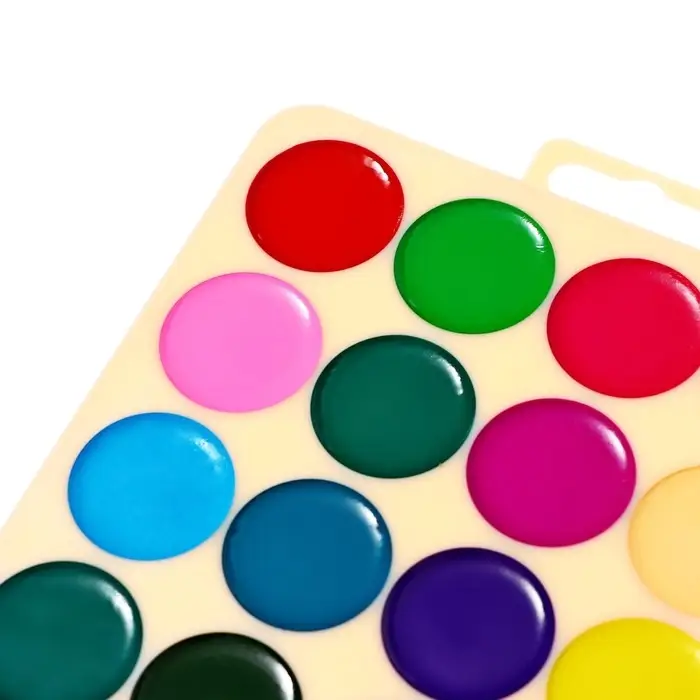 Акварель &laquo;Луч. Школа творчества&raquo;, 28 цветов, без кисти