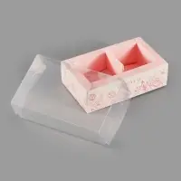 Коробка для 2 конфет с ячейками Forever, 10&times;6&times;3 см
