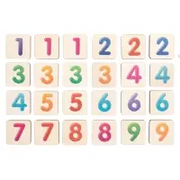 Лото &laquo;Моя первая арифметика&raquo;, с деревянными фишками